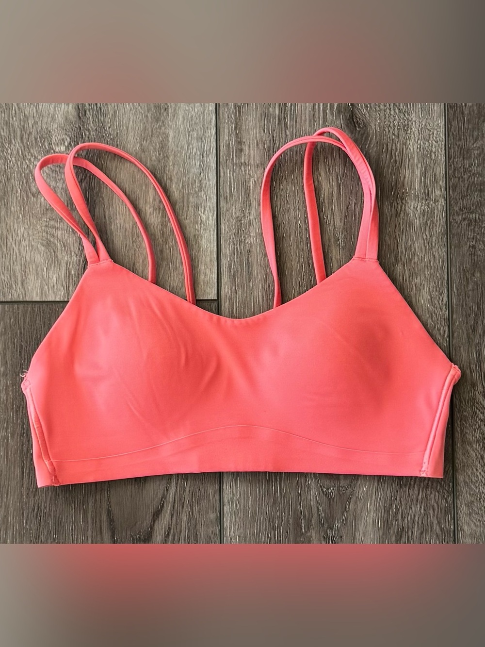 Lululemon Like A Cloud Bra B/C Cup Raspberry Cream Size 4